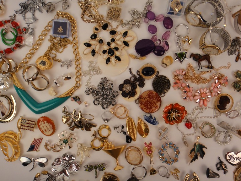 Large Collection of Costume Jewelry