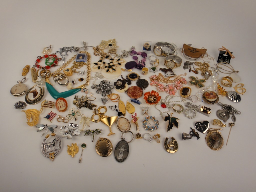 Large Collection of Costume Jewelry