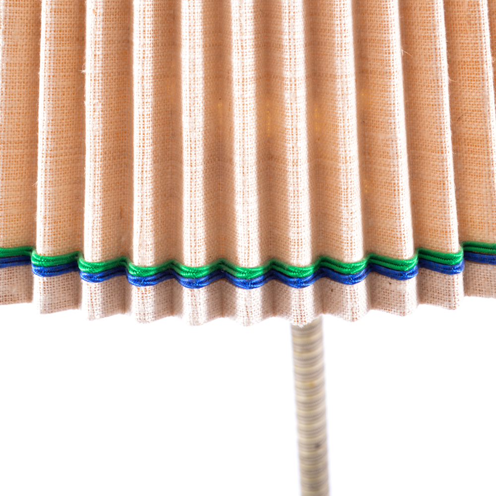 Antique Floor Lamp with Marble Base