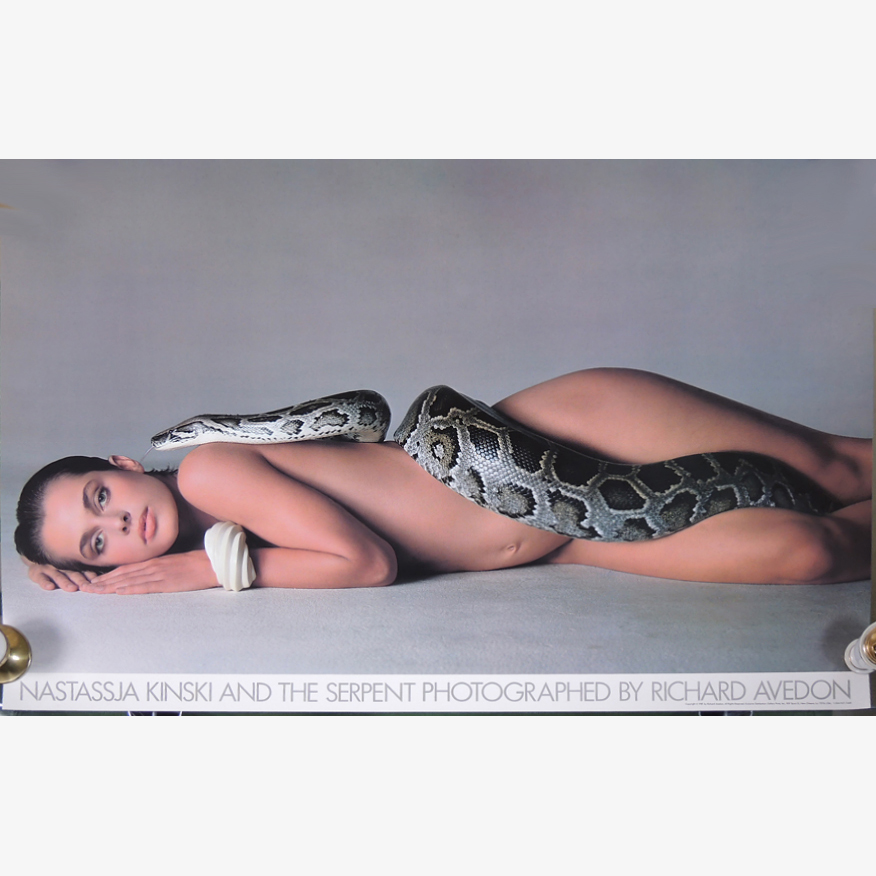 Richard Avedon Full Color Poster of Nastassja Kinski