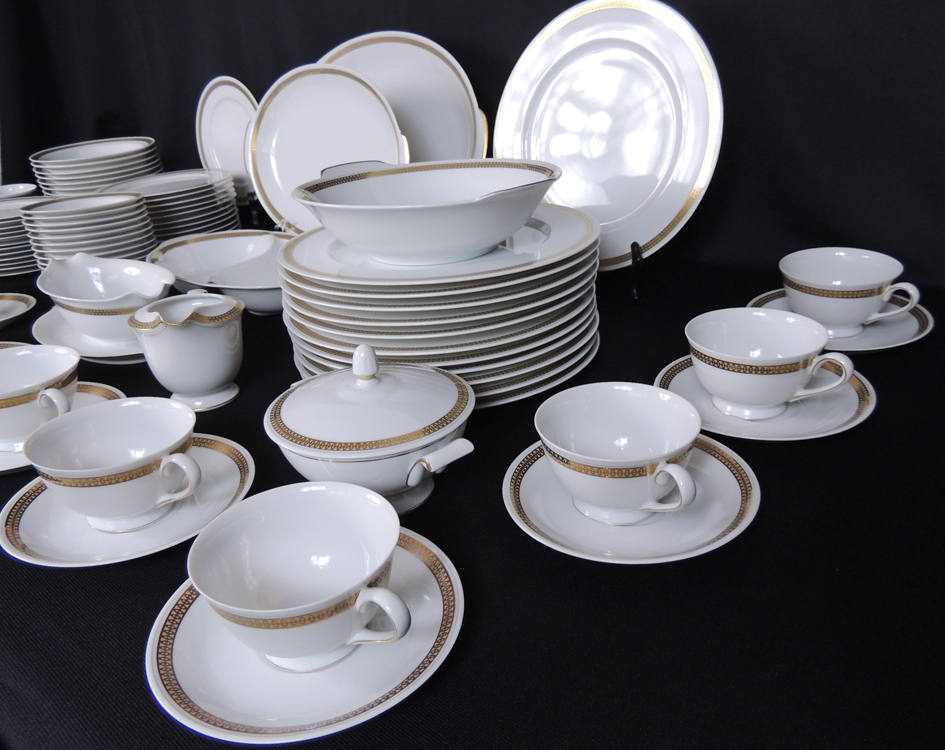 Sango Fine China Set in "Laura" Pattern