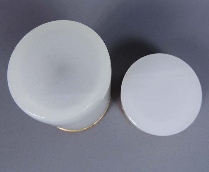 French Ormalu and Opaline Cigarette Holder and Ash Receiver