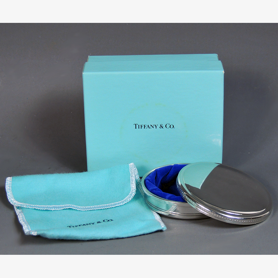 Tiffany & Co. Pewter Trinket Box
