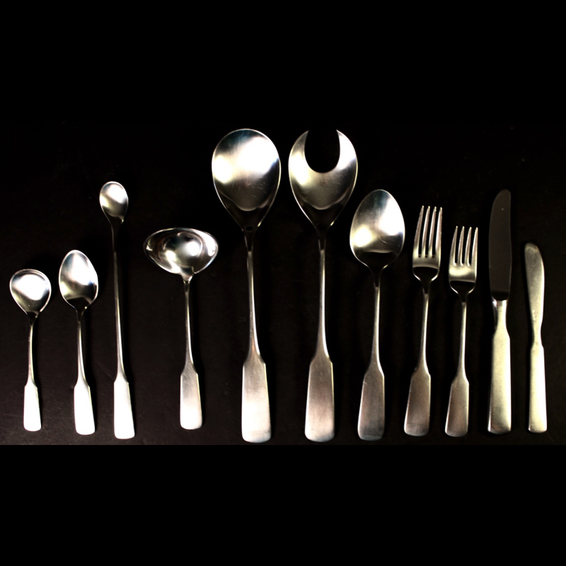 Late Mid Century Modern WMF Fraser's  Germany "Pilgrim"  Flatware Set