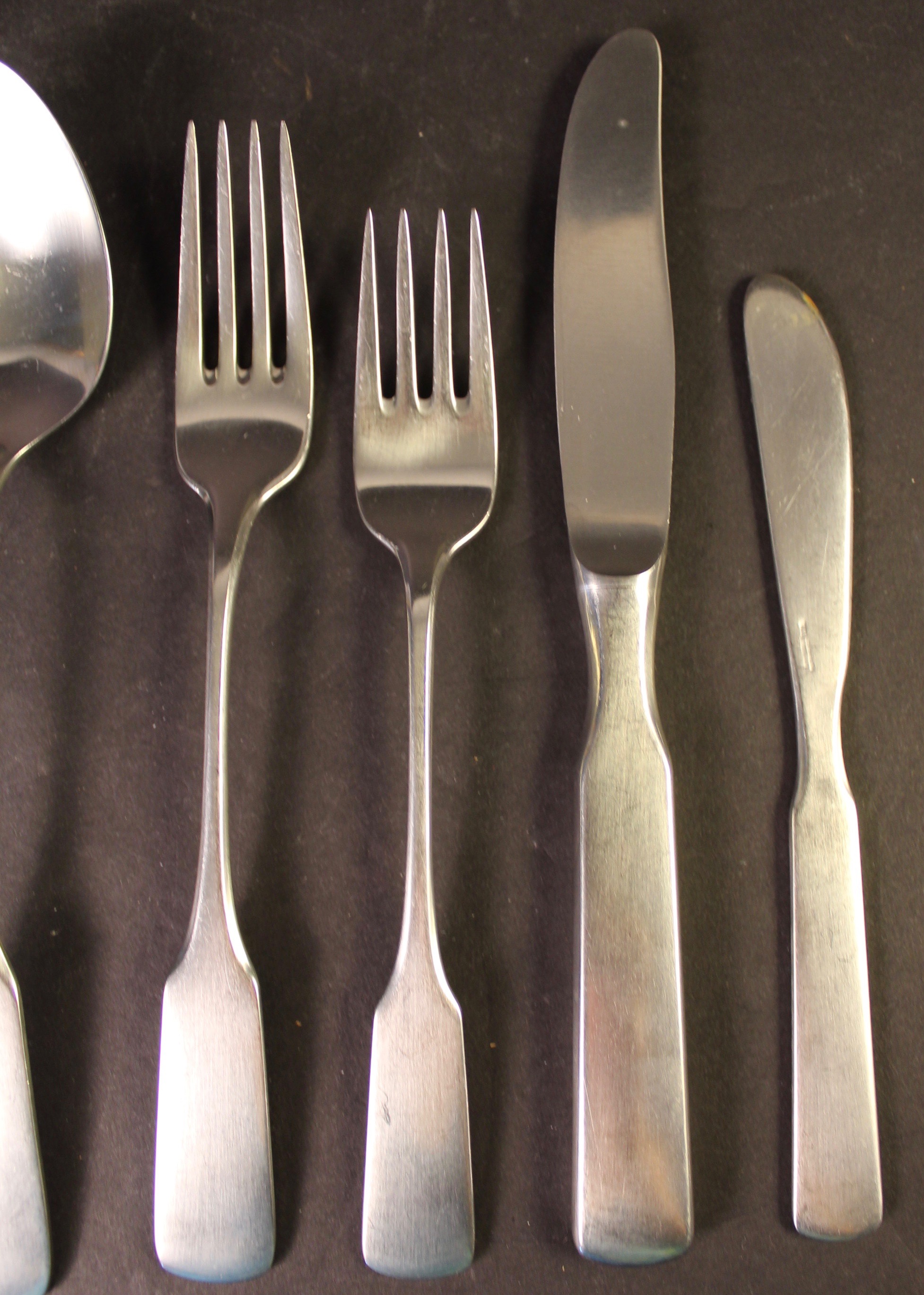 Late Mid Century Modern WMF Fraser's  Germany "Pilgrim"  Flatware Set