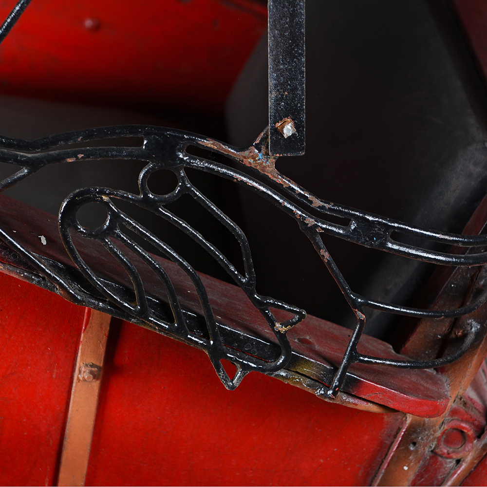 Vintage Reverse Pedal Indian Rickshaw Tricycle