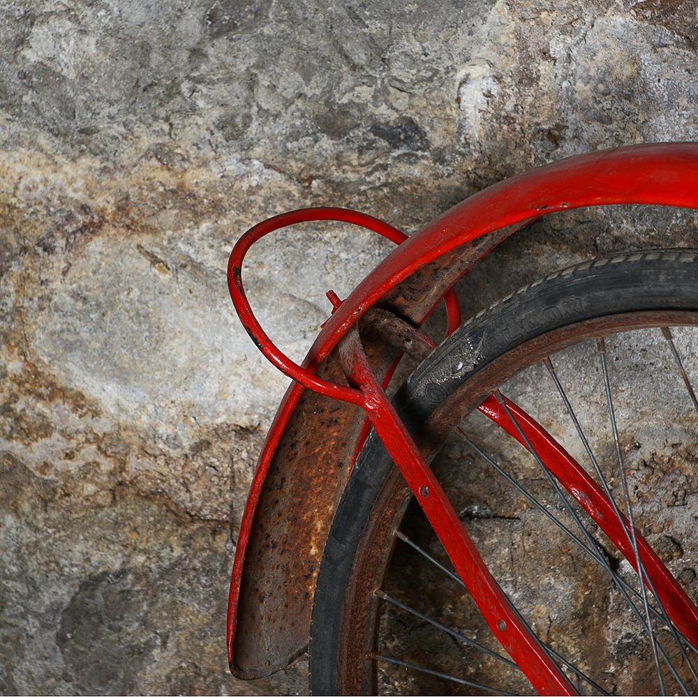 Vintage Reverse Pedal Indian Rickshaw Tricycle