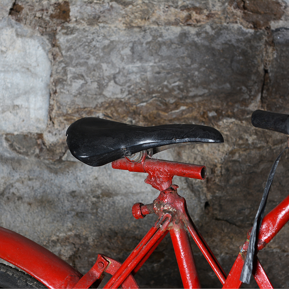 Vintage Reverse Pedal Indian Rickshaw Tricycle