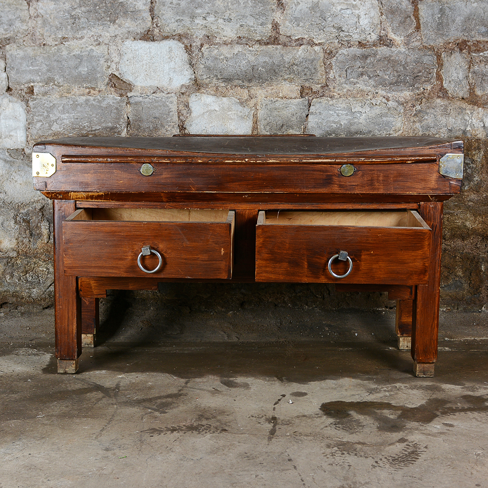 Vintage Butcher's Block Prep Table