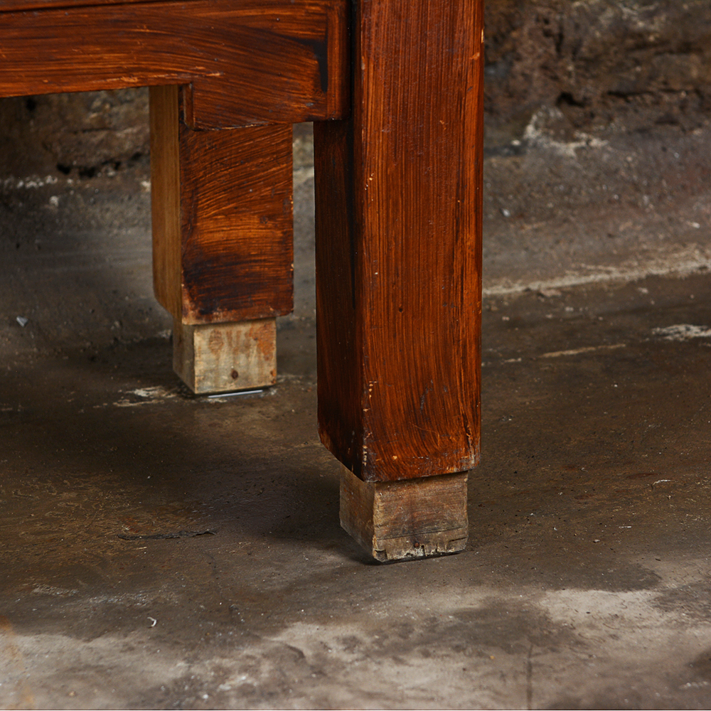 Vintage Butcher's Block Prep Table