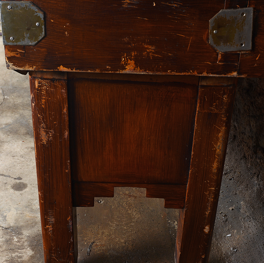 Vintage Butcher's Block Prep Table