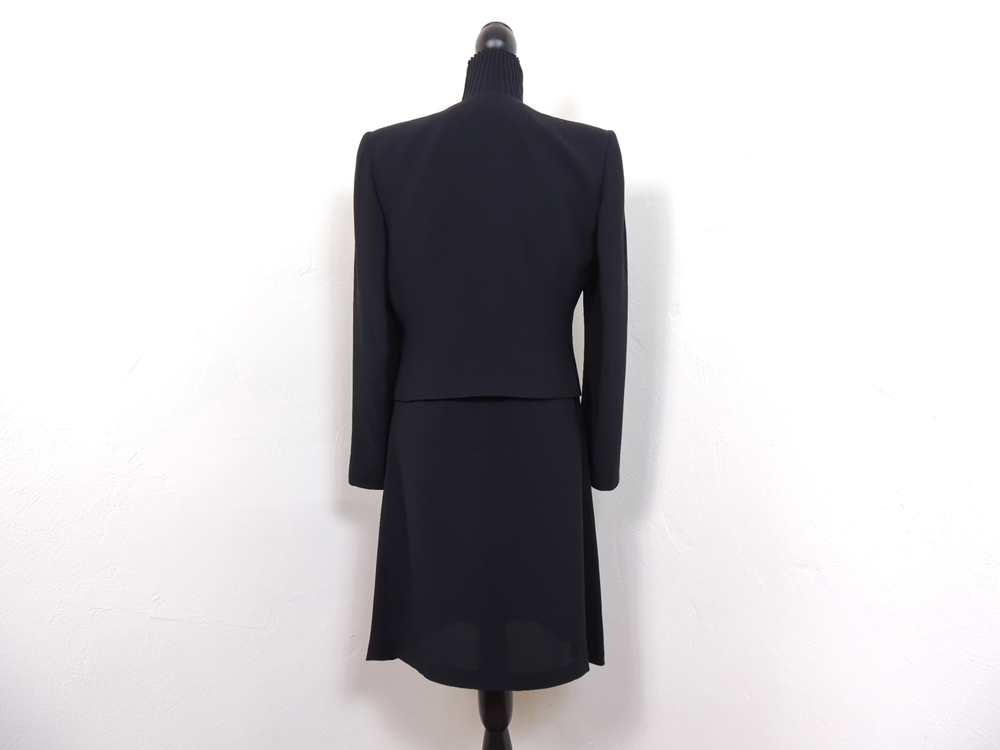 Georgio Armani Black Dress with Matching Jacket