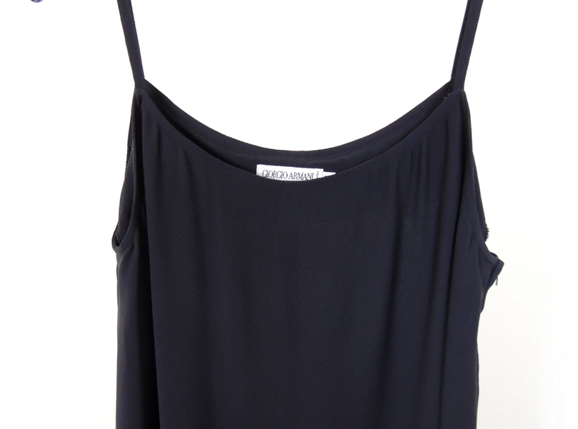 Georgio Armani Black Dress with Matching Jacket