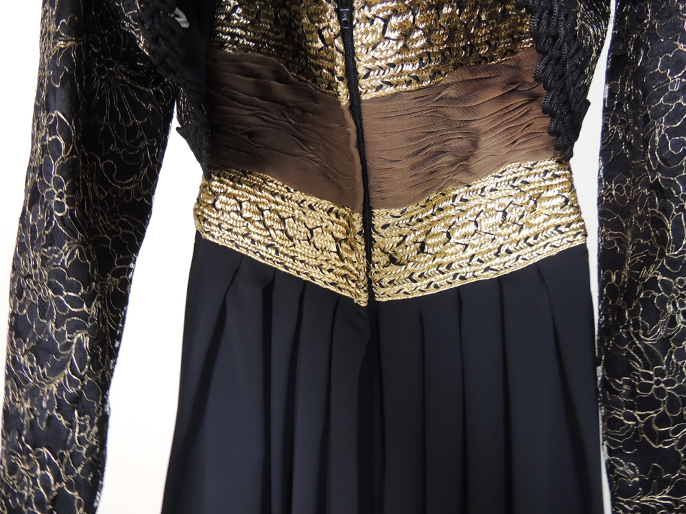 Liancarlo for Saks Fifth Avenue Strapless Palazzo Pants and Bolero Jacket Set