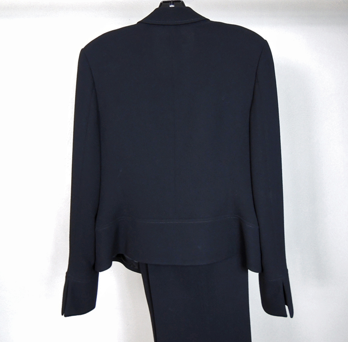 Escada Wool Pantsuit in Black