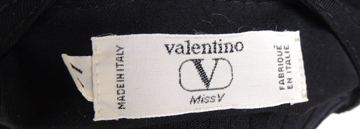 Vintage Wool Dress by Italian Couture Designer Valentino