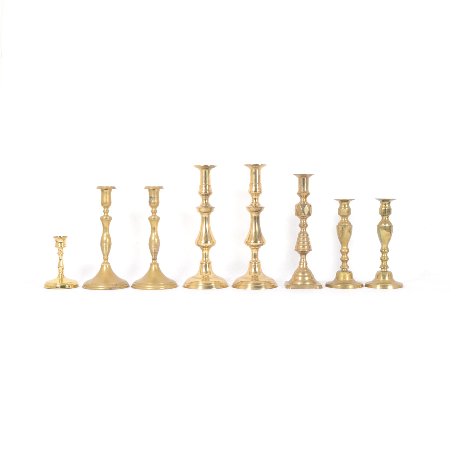Brass Candleholder Assortment