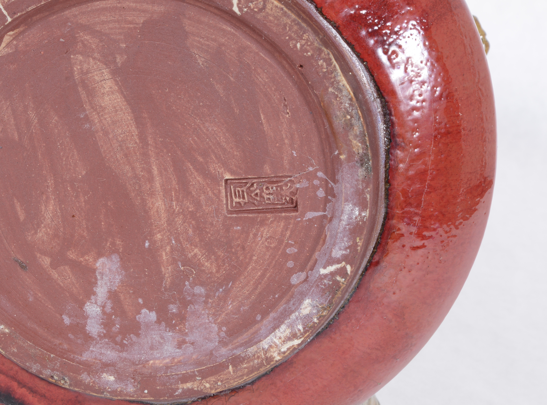 Yixing Apple Blossom Art Pottery Teapot