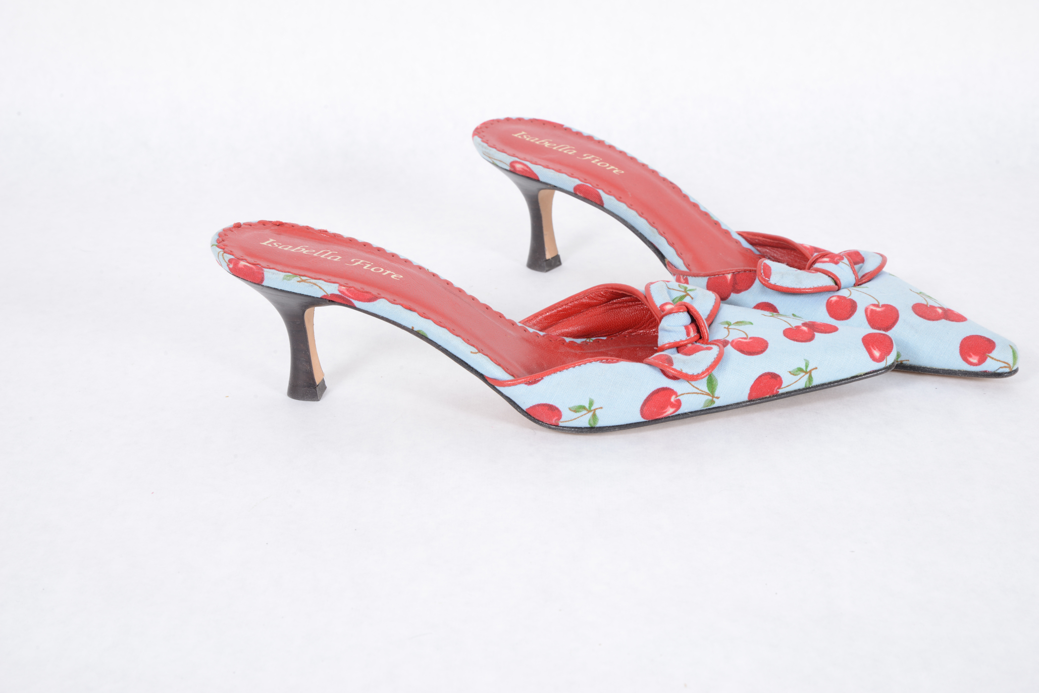 Isabella Fiore Cherry Mules