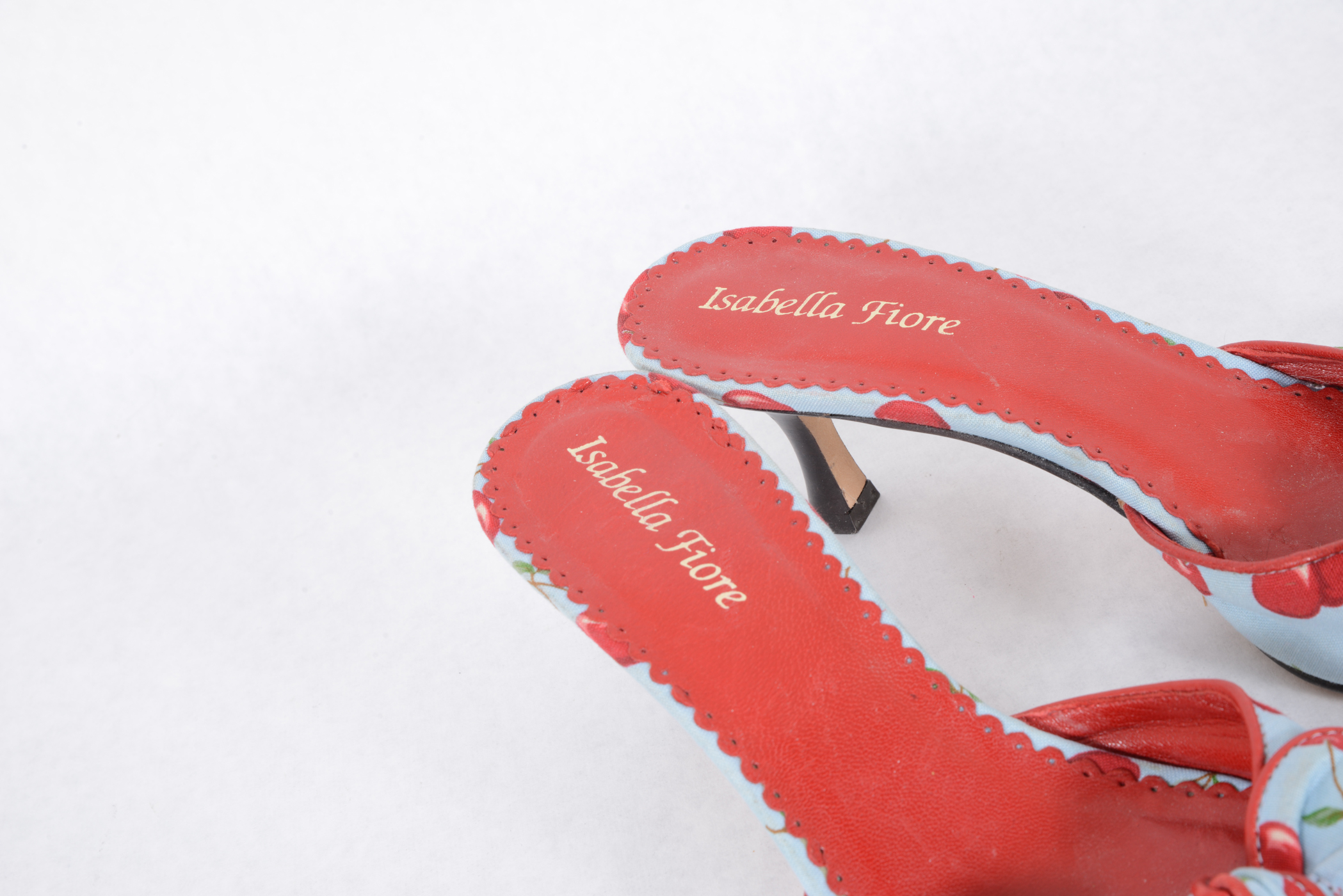 Isabella Fiore Cherry Mules