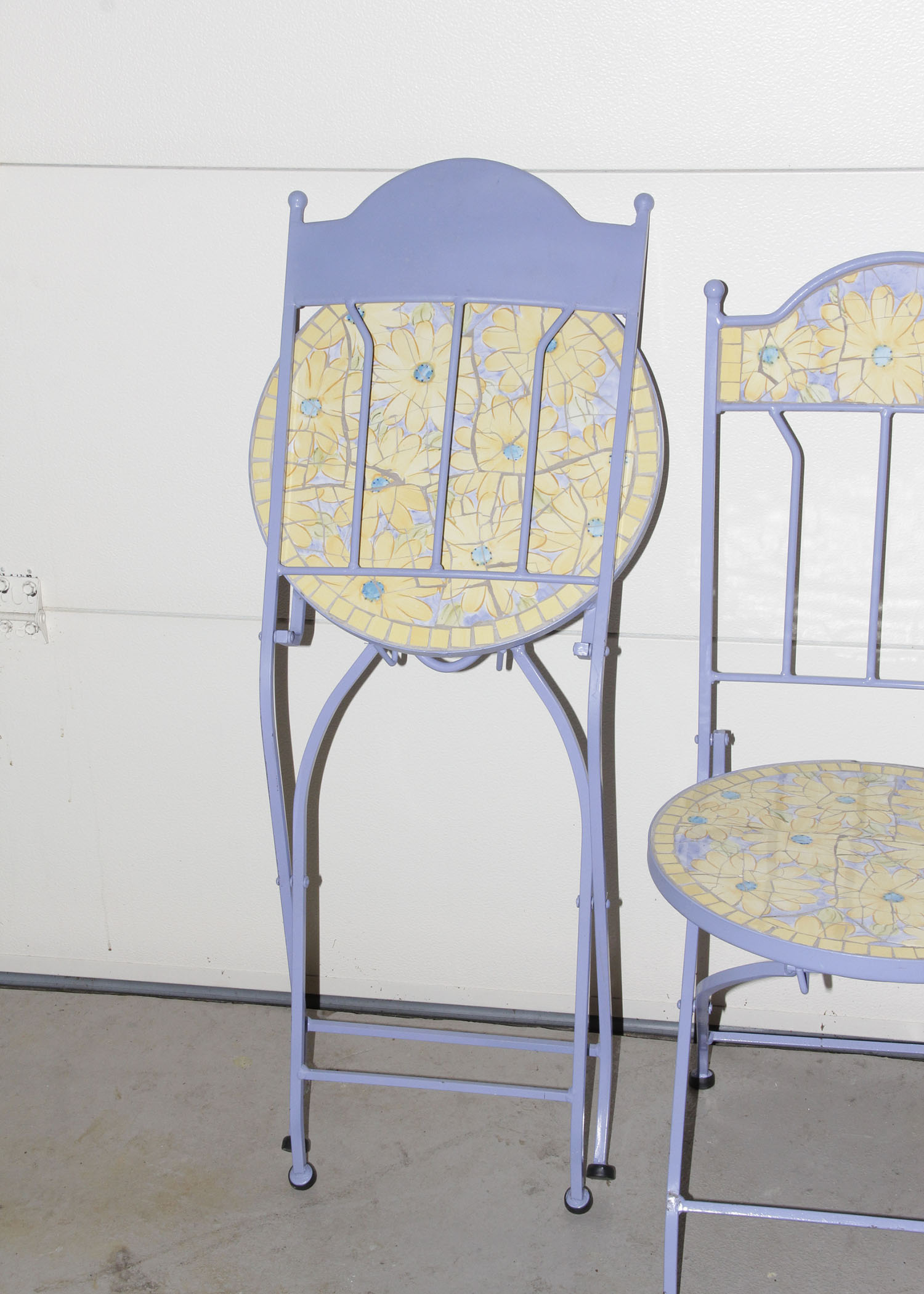 Decorative Mosaic Garden Chairs