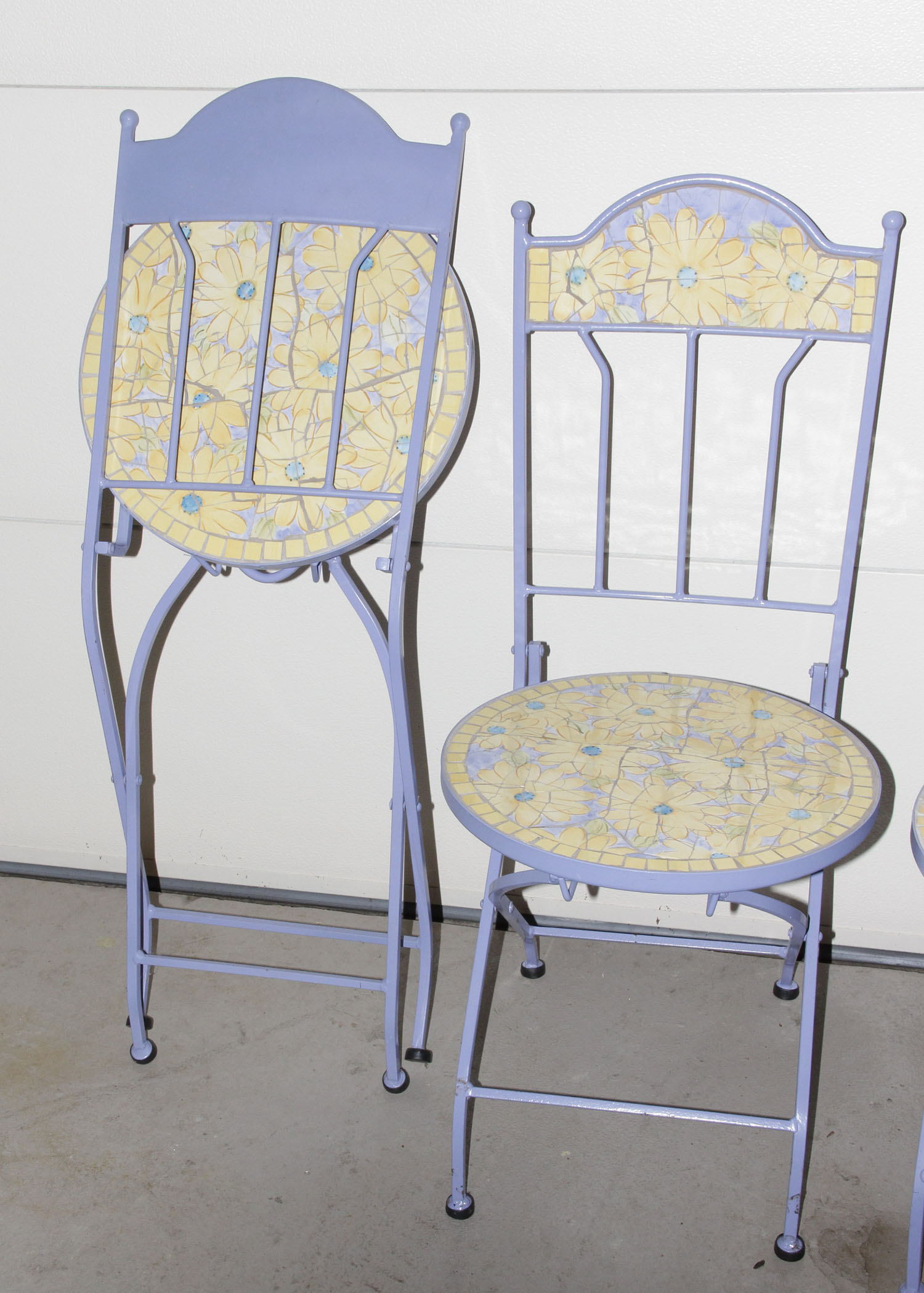 Decorative Mosaic Garden Chairs