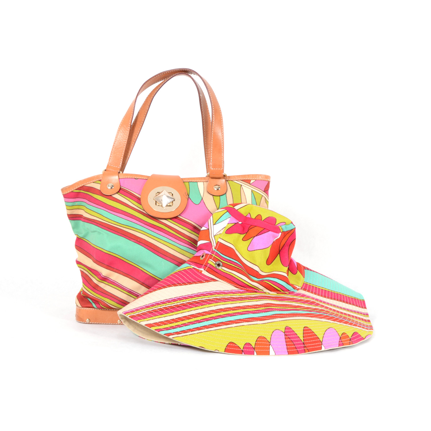 Kate Spade Bucket Purse and Sun Hat