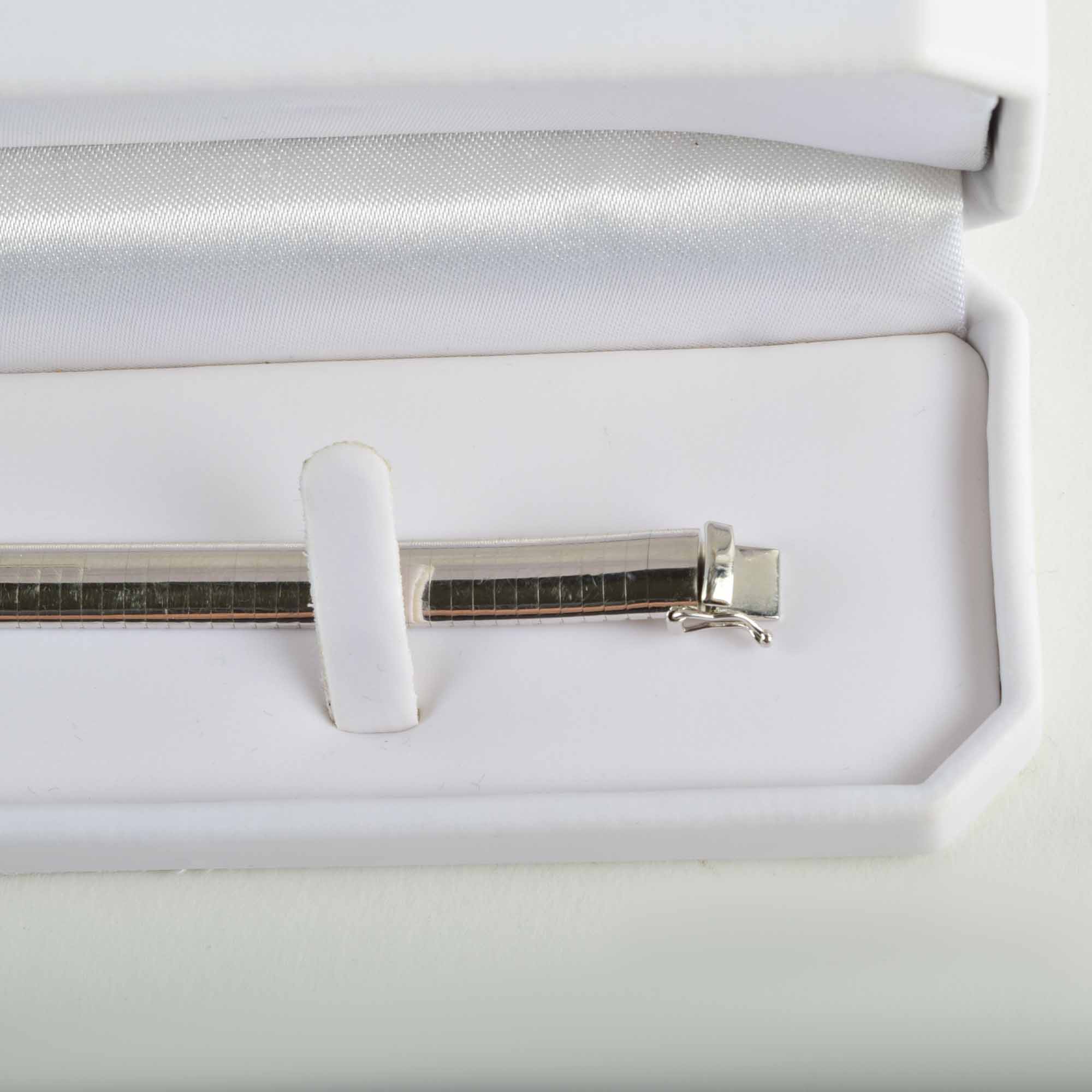 Women's 14K White Gold Italian Bracelet