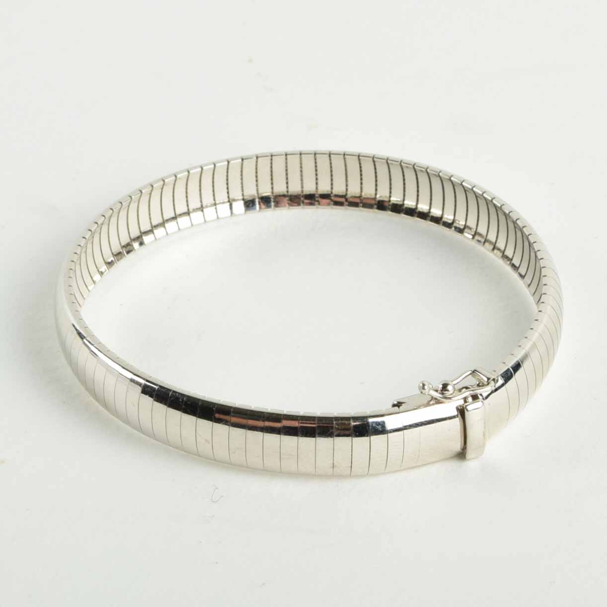 Women's 14K White Gold Italian Bracelet