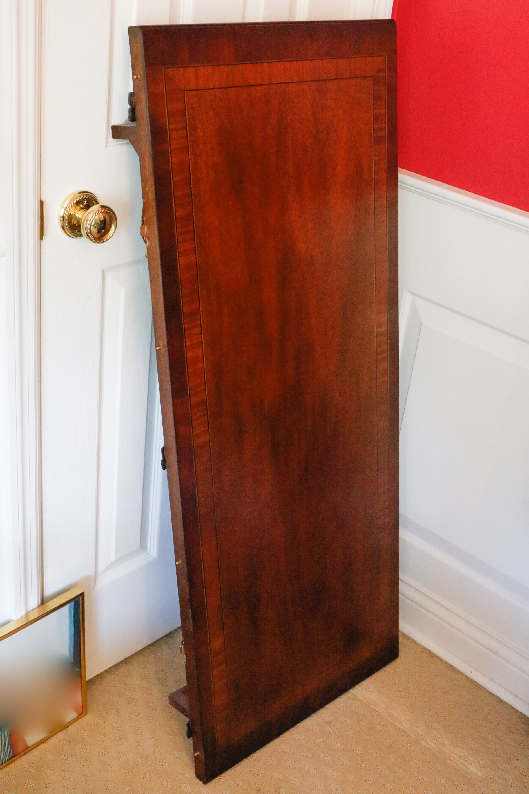 Drexel Heritage Mahogany Double Pedestal Dining Table and Chairs