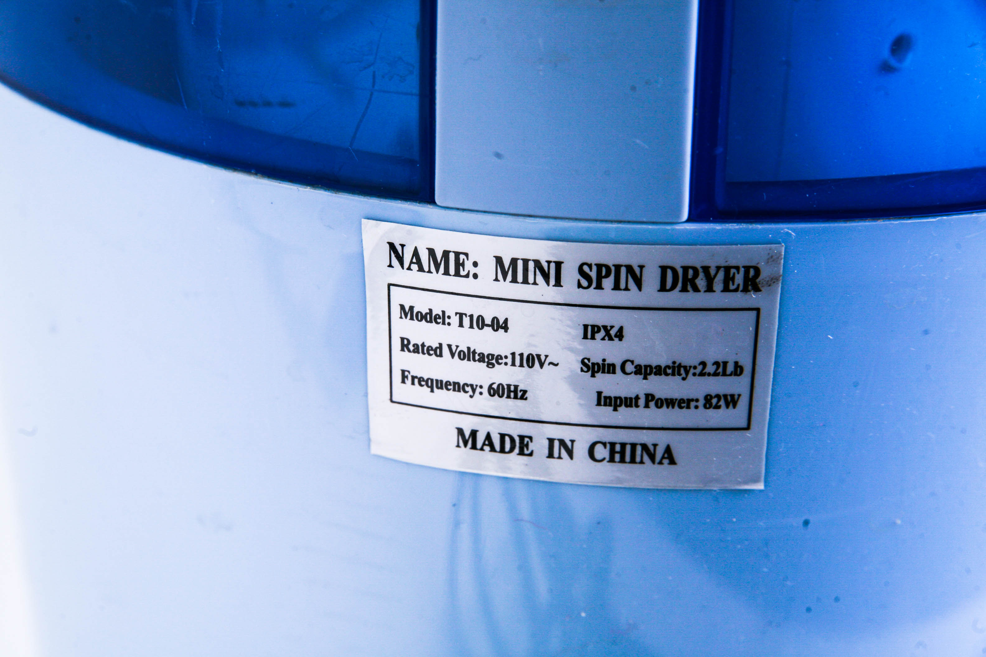 The Laundry Alternative Portable Spin Dryer