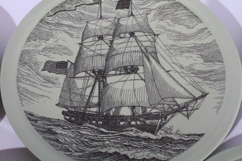 Group of Decorative Wedgwood "Historic Ships of the Great Lakes" Plates