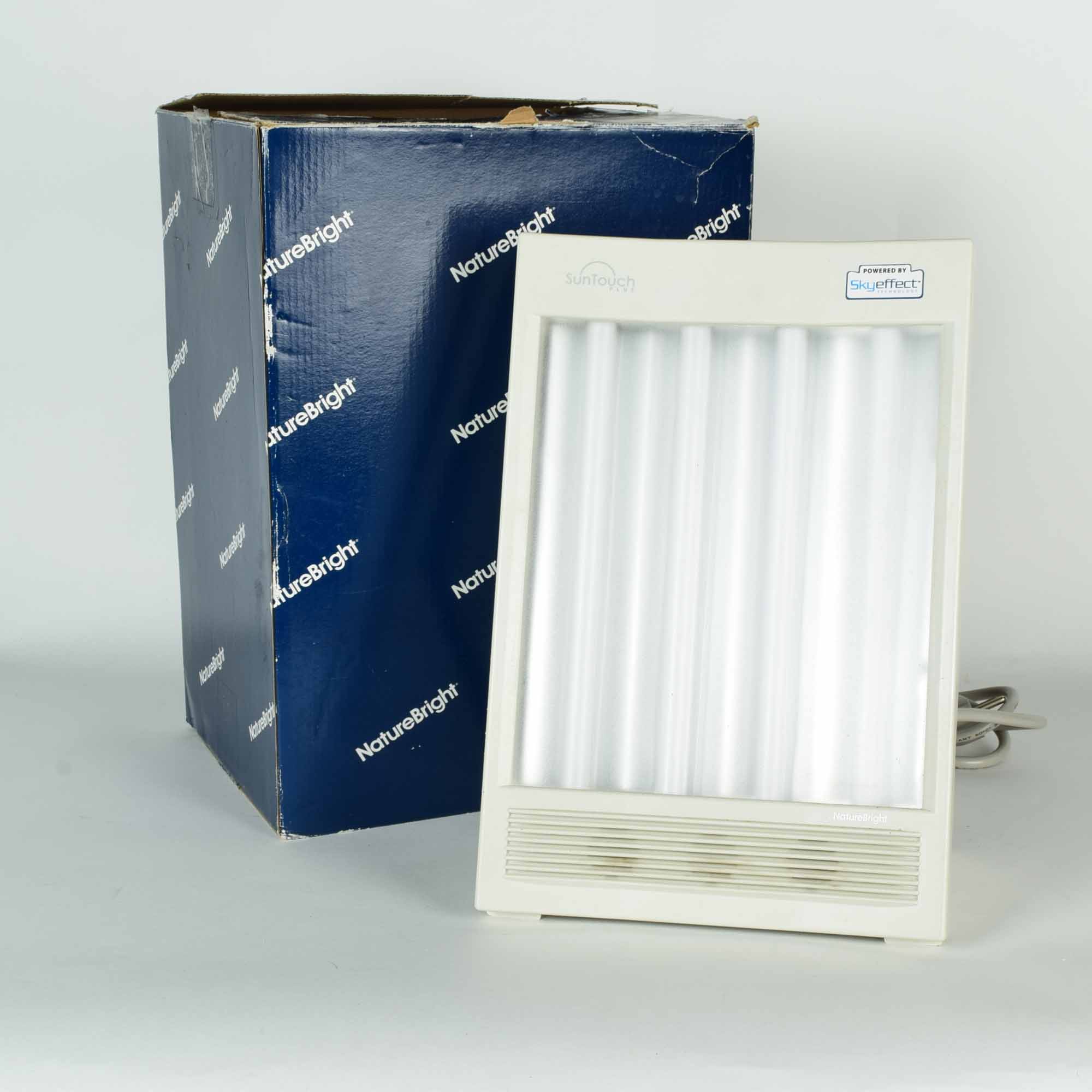 NatureBright SunTouch Plus Light and Ion Therapy Lamp