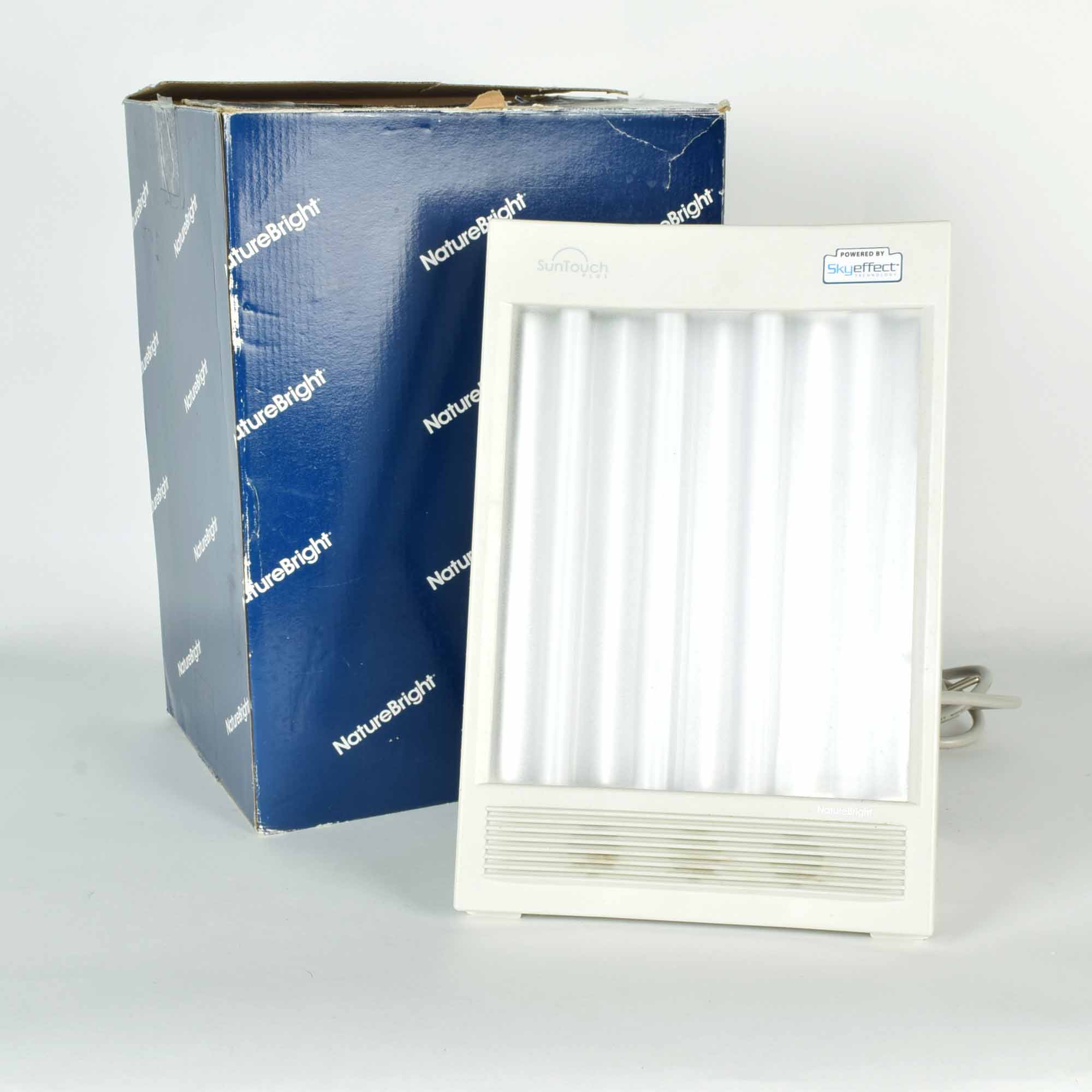 NatureBright SunTouch Plus Light and Ion Therapy Lamp