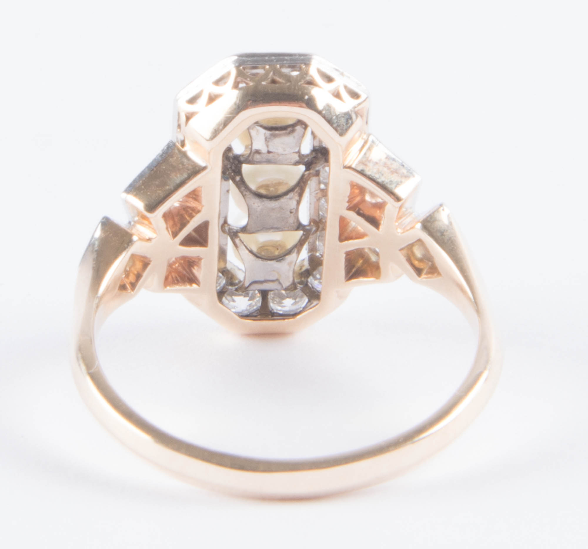 Pearl and Diamond Ring