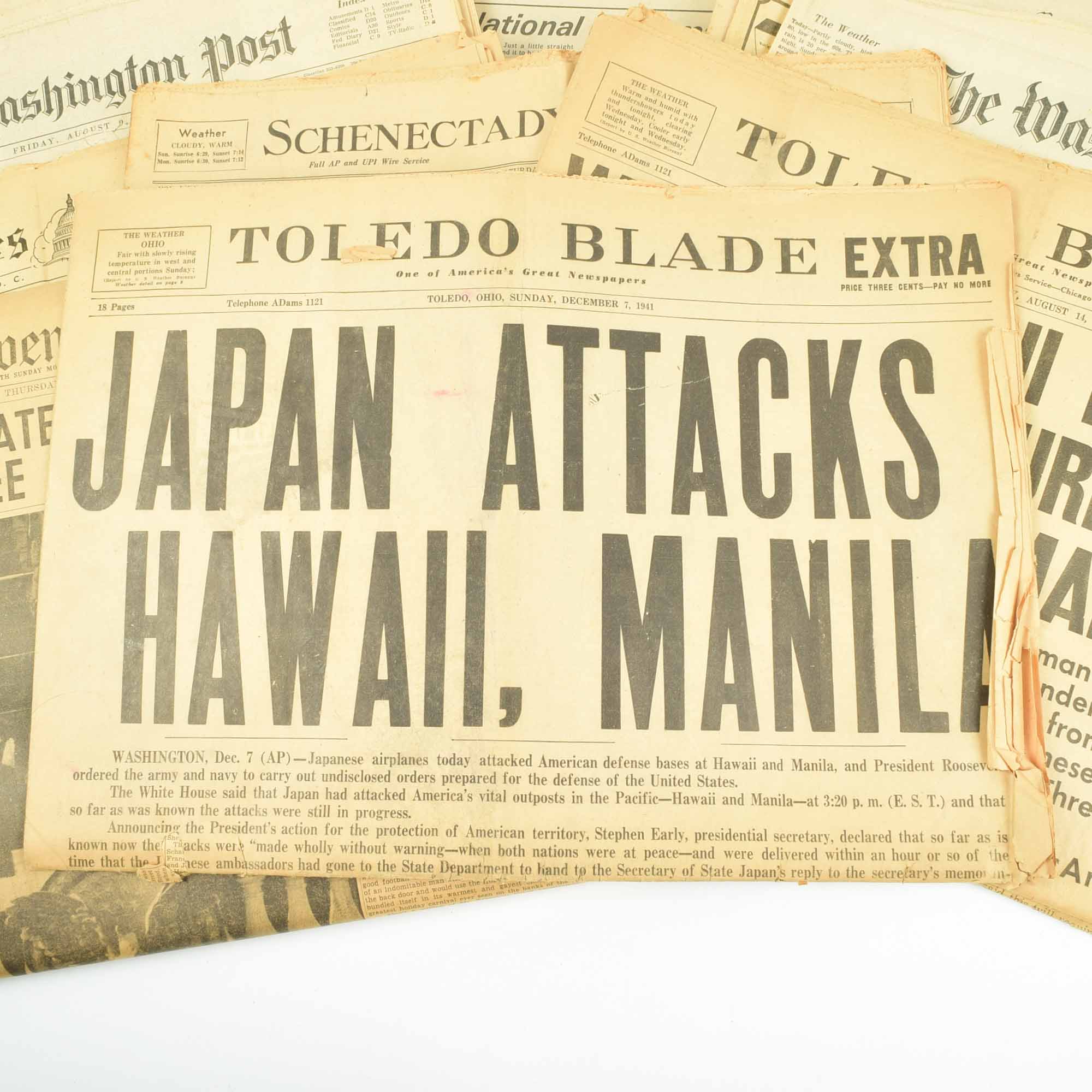 Collection of Historical WWI&II Ephemera