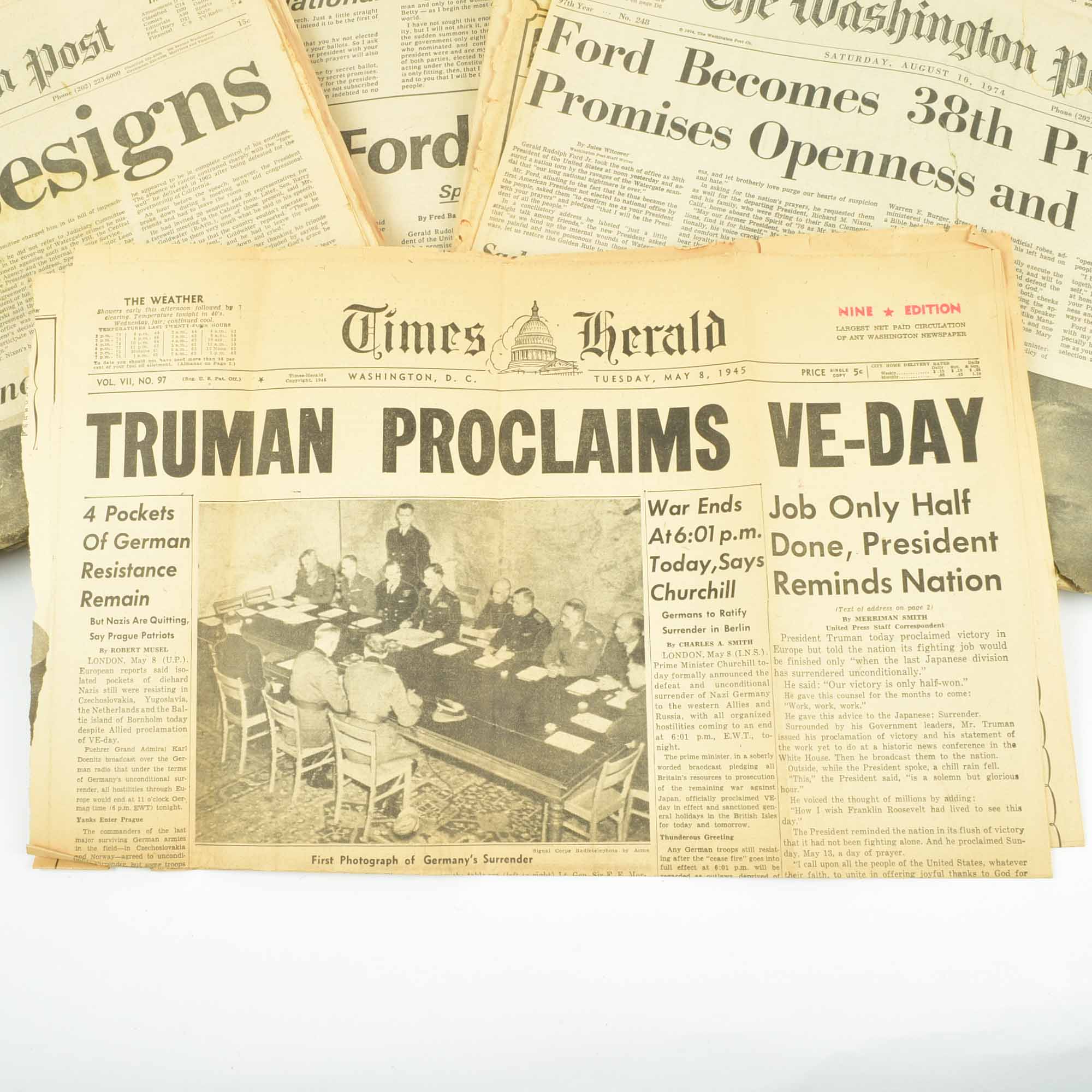 Collection of Historical WWI&II Ephemera