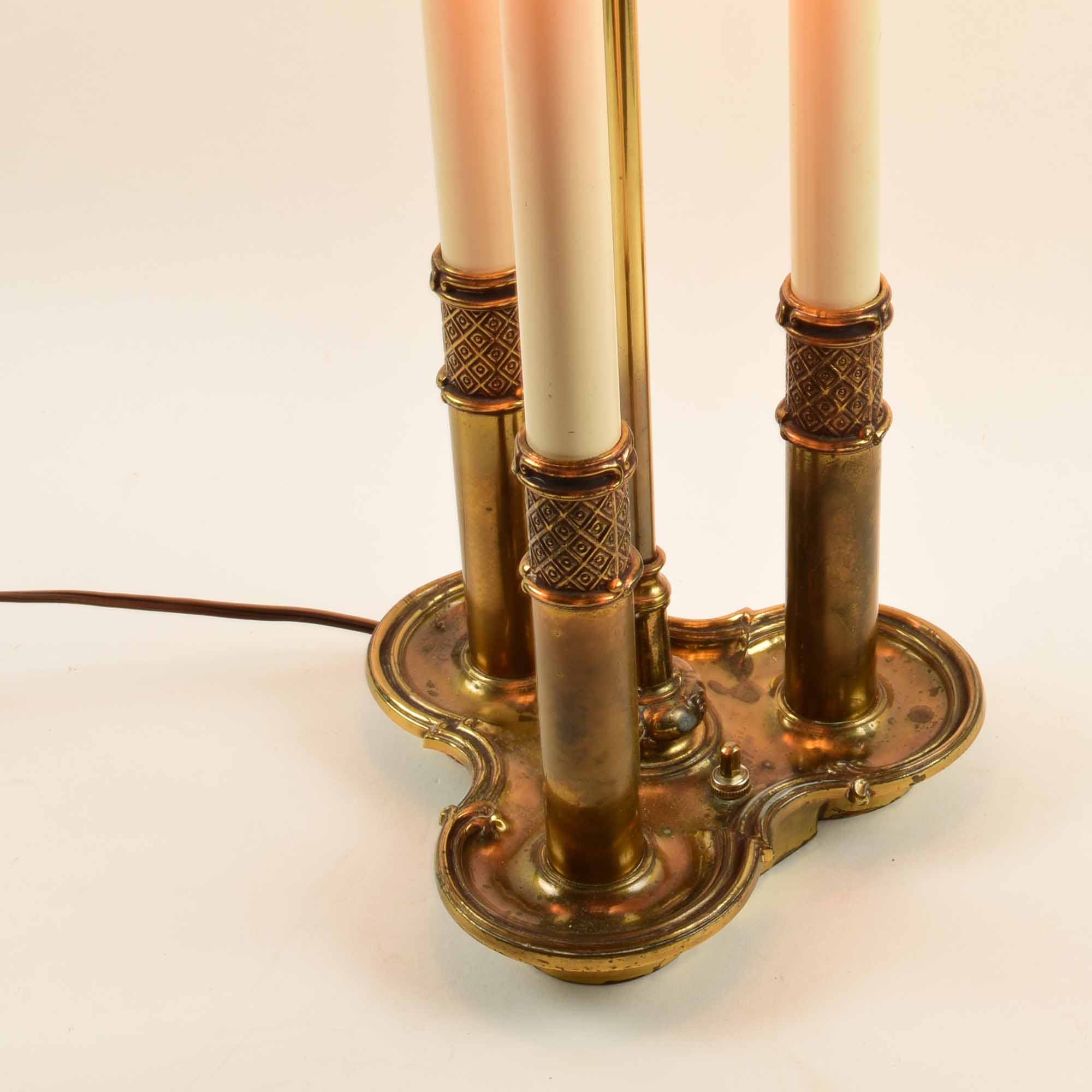 Vintage Stiffel Bouillotte Lamp