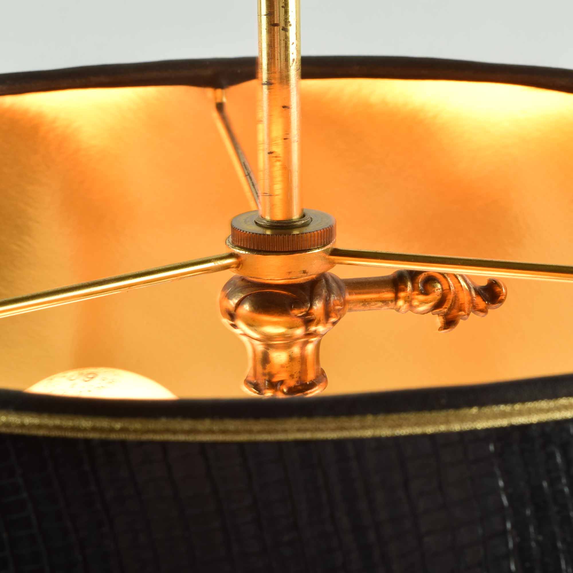 Vintage Stiffel Bouillotte Lamp