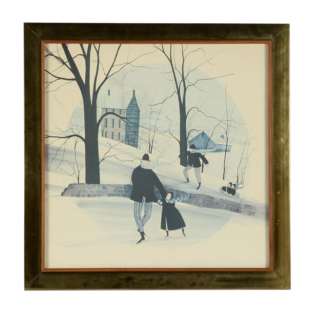 P. Buckley Moss Signed LE Offset Lithograph