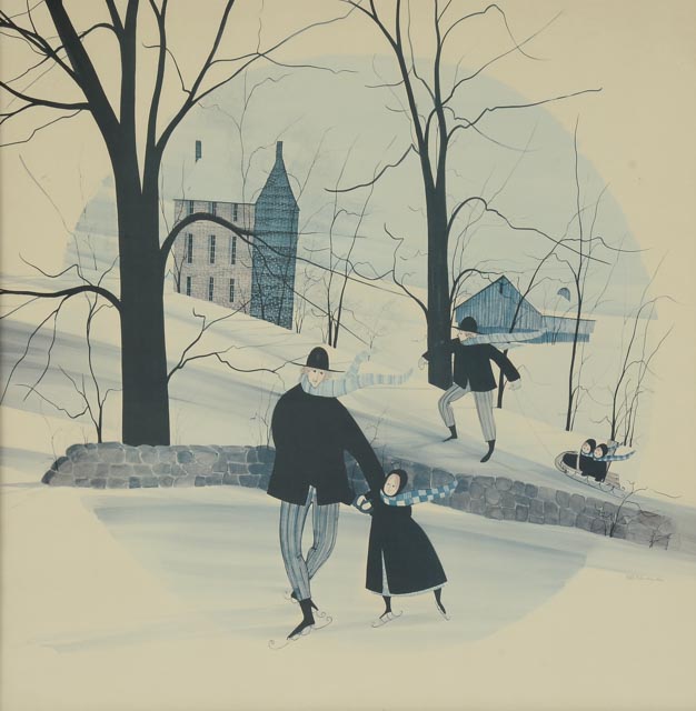 P. Buckley Moss Signed LE Offset Lithograph