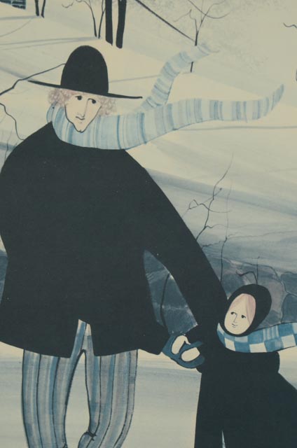 P. Buckley Moss Signed LE Offset Lithograph