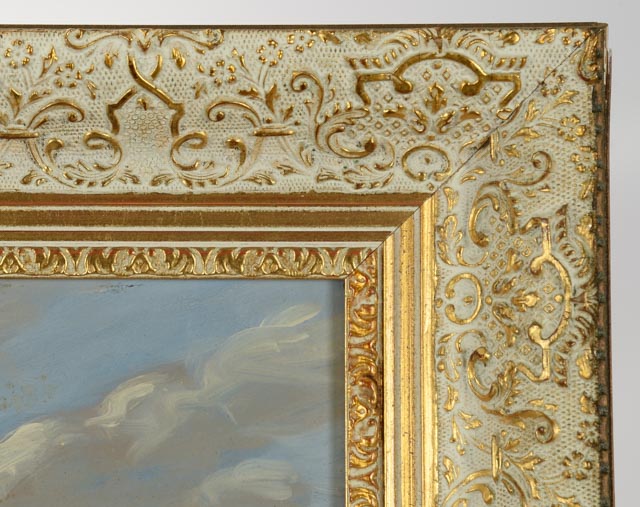 Vintage Oil on Board Landscape Painting