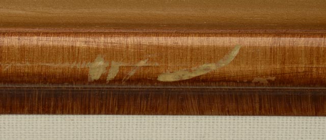 Vintage Oil on Canvas Street Scene