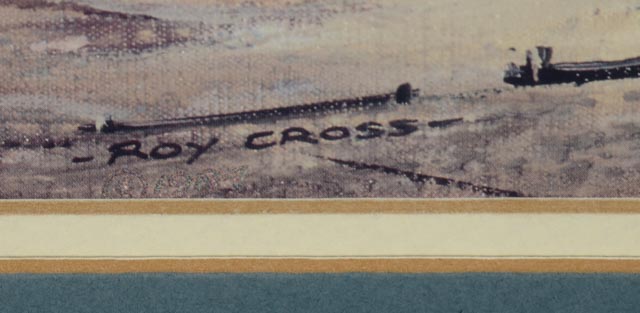 Roy Cross Offset Lithograph "New Orleans"