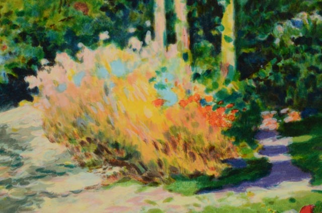 Claude Cambour Signed LE Lithograph "La Seine pres de Giverny"