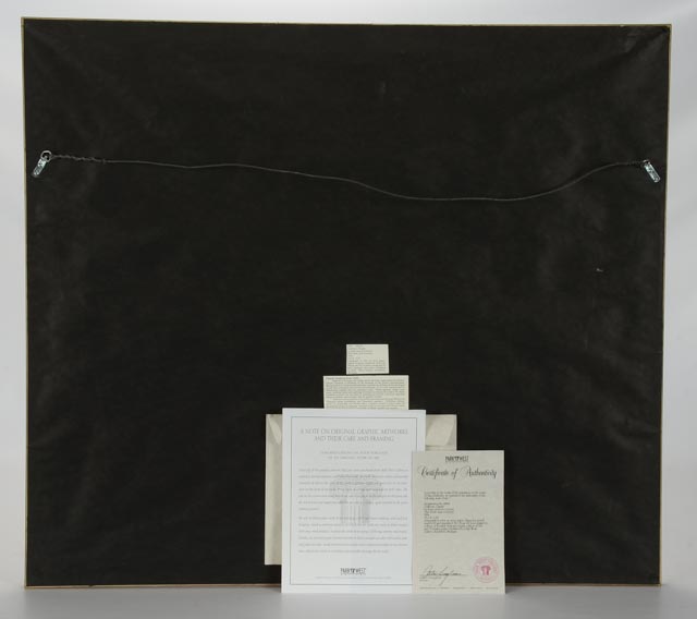 Claude Cambour Signed LE Lithograph "La Seine pres de Giverny"