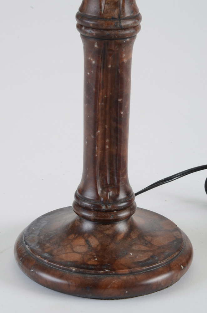 Table Lamp with Stone Shade