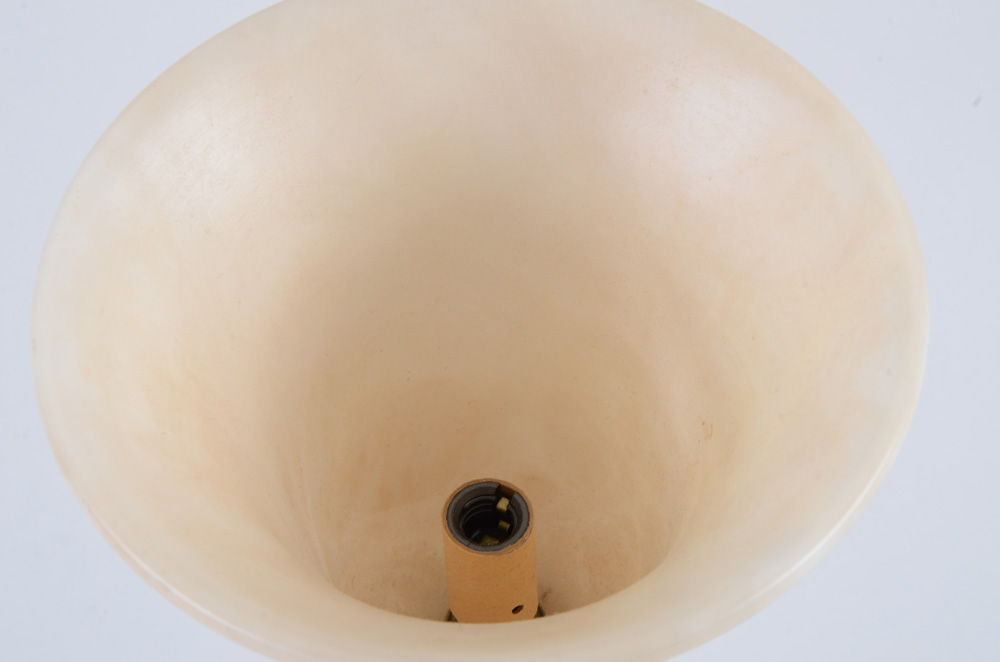 Table Lamp with Stone Shade