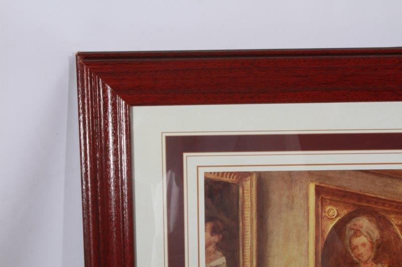 Framed GG Kilburne Offset Lithograph